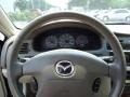 2001 Mazda 626 Beige Interior Steering Wheel Photo