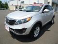 2012 Bright Silver Kia Sportage LX AWD  photo #2