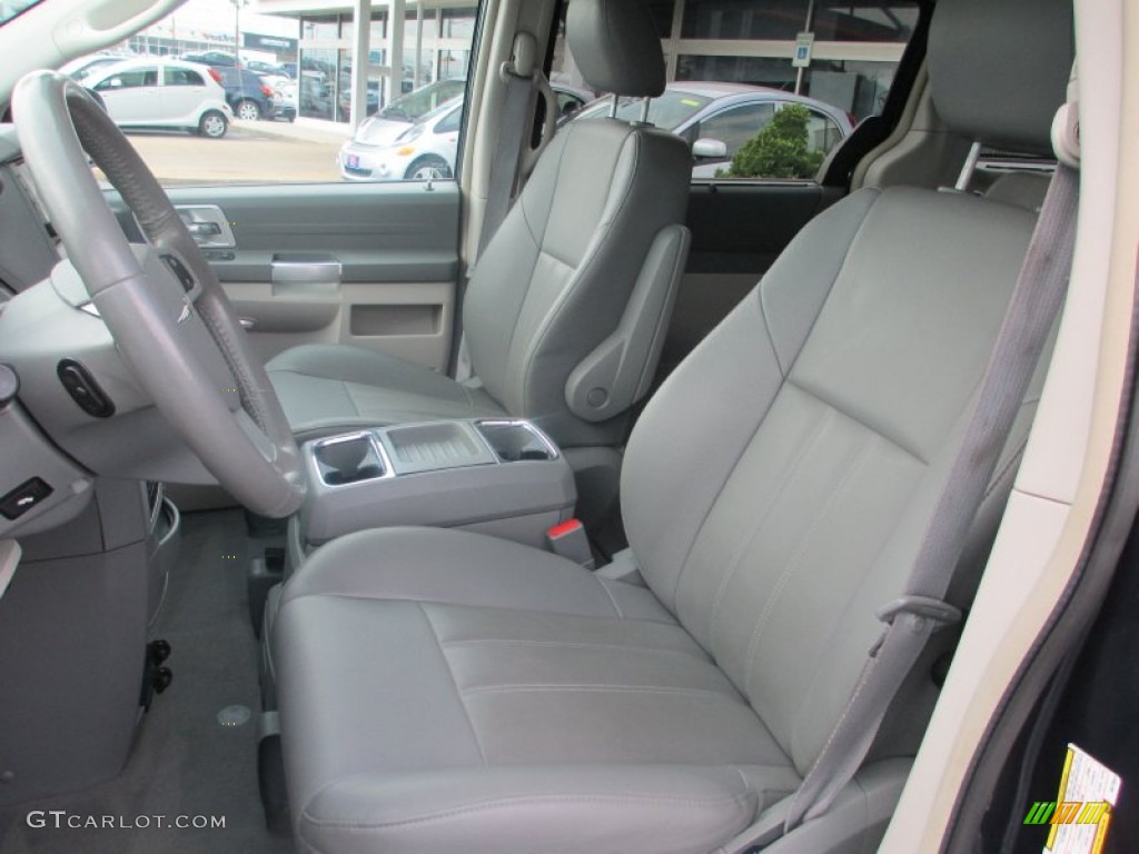 2008 Town & Country Touring Signature Series - Modern Blue Pearlcoat / Medium Slate Gray/Light Shale photo #11