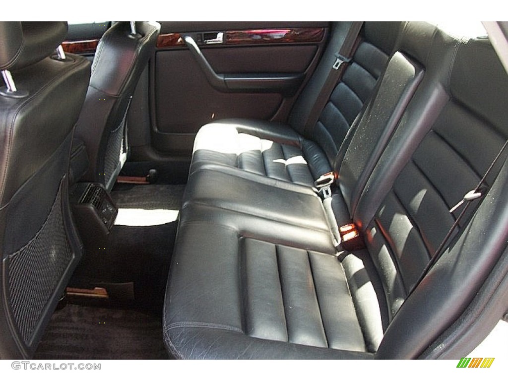 Black Interior 1994 Audi S4 quattro Sedan Photo #68413925