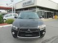 2012 Labrador Black Metallic Mitsubishi Outlander SE  photo #8