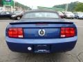 2009 Vista Blue Metallic Ford Mustang V6 Convertible  photo #4