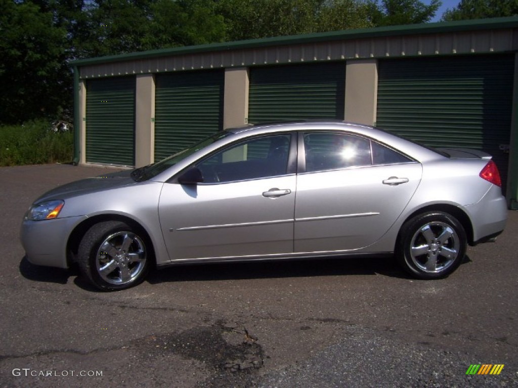 Liquid Silver Metallic 2007 Pontiac G6 GT Sedan Exterior Photo #68415284