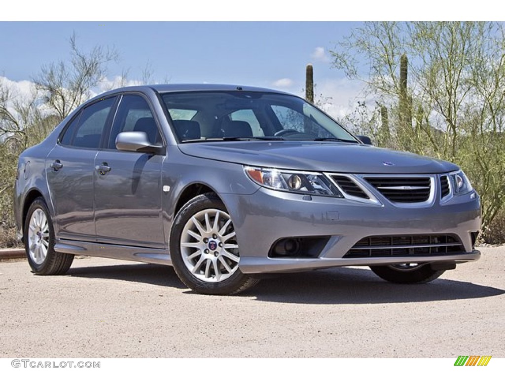 Titan Gray Metallic 2010 Saab 9-3 2.0T Sport Sedan Exterior Photo #68415662