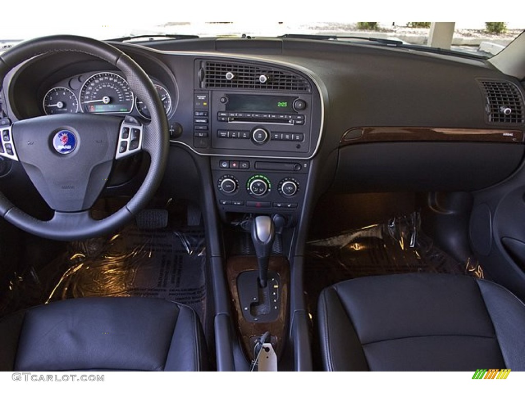2010 Saab 9-3 2.0T Sport Sedan Black Dashboard Photo #68415788