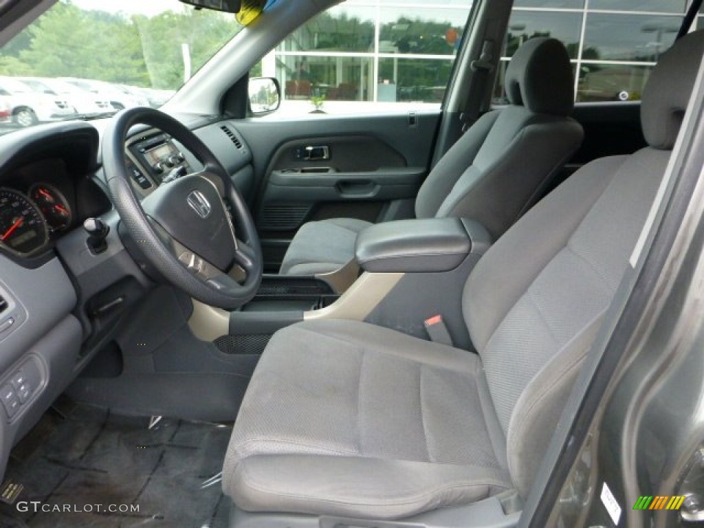 2007 Pilot EX 4WD - Nimbus Gray Metallic / Gray photo #18