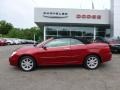 2008 Inferno Red Crystal Pearl Chrysler Sebring Limited Convertible  photo #2