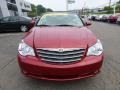 2008 Inferno Red Crystal Pearl Chrysler Sebring Limited Convertible  photo #8