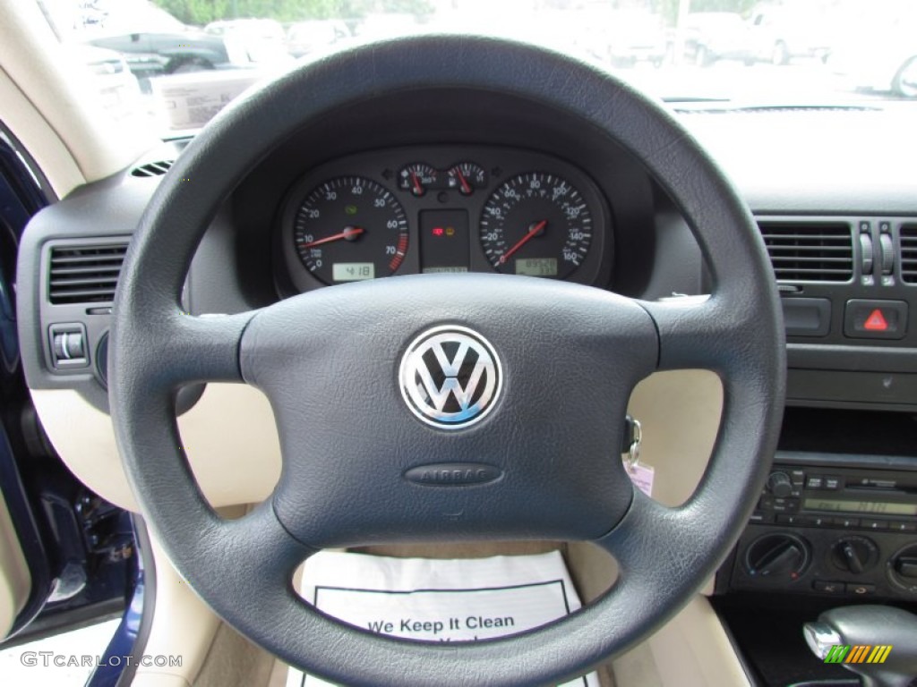 2002 Volkswagen Jetta GLS Wagon Steering Wheel Photos