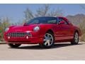 Torch Red 2002 Ford Thunderbird Premium Roadster Exterior