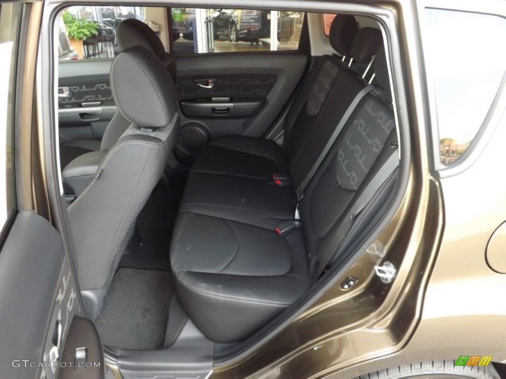 Black Soul Logo Cloth Interior 2013 Kia Soul + Photo #68417027