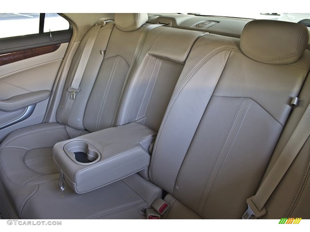 Cashmere/Cocoa Interior 2008 Cadillac CTS Sedan Photo #68417387