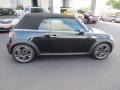 2010 Midnight Black Metallic Mini Cooper S Convertible  photo #8