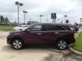 2012 Dark Cherry Pearl II Acura MDX SH-AWD  photo #5