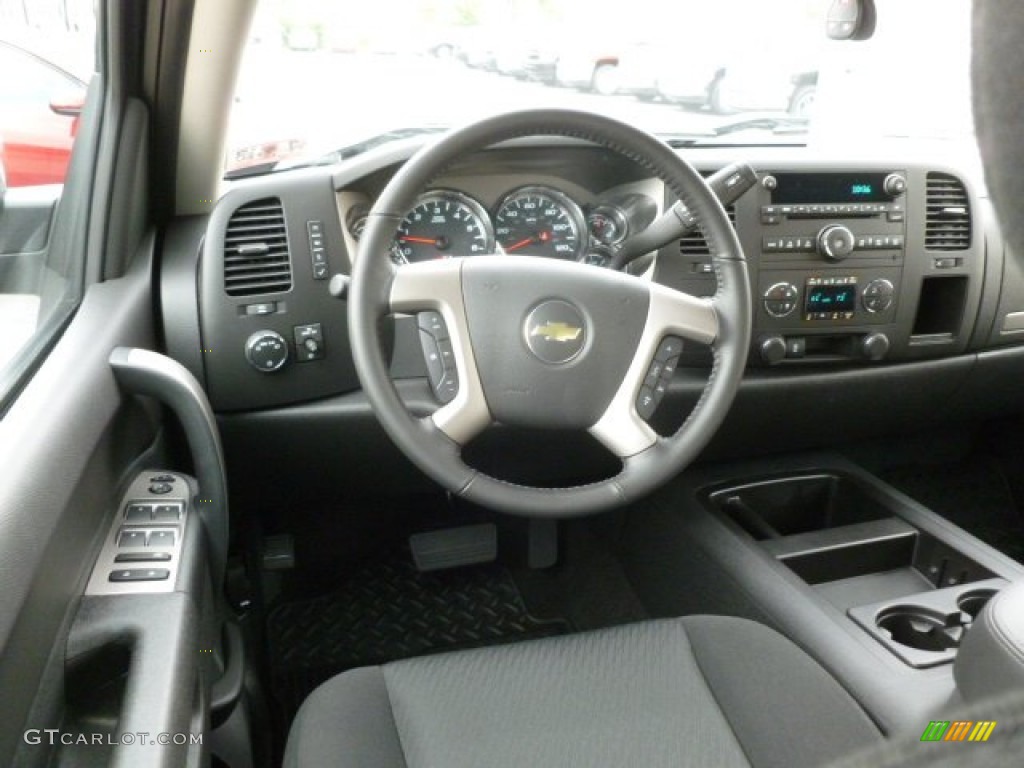 2012 Silverado 1500 LT Crew Cab 4x4 - Black / Ebony photo #15