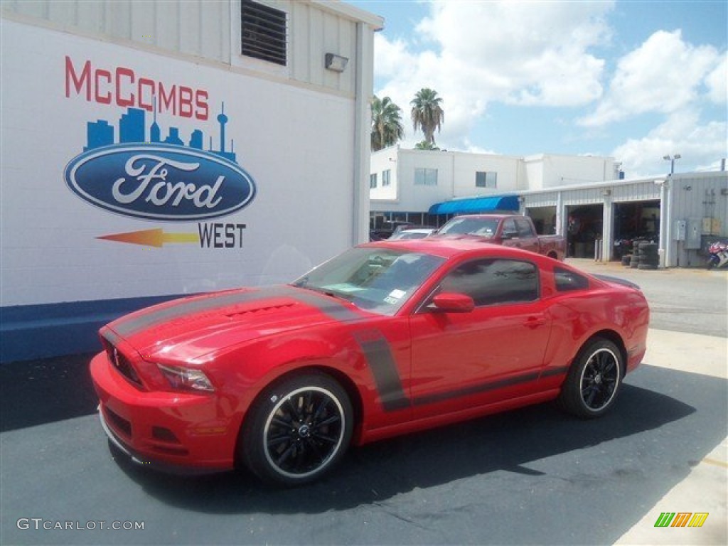 2013 Mustang Boss 302 - Race Red / Charcoal Black/Recaro Sport Seats photo #1