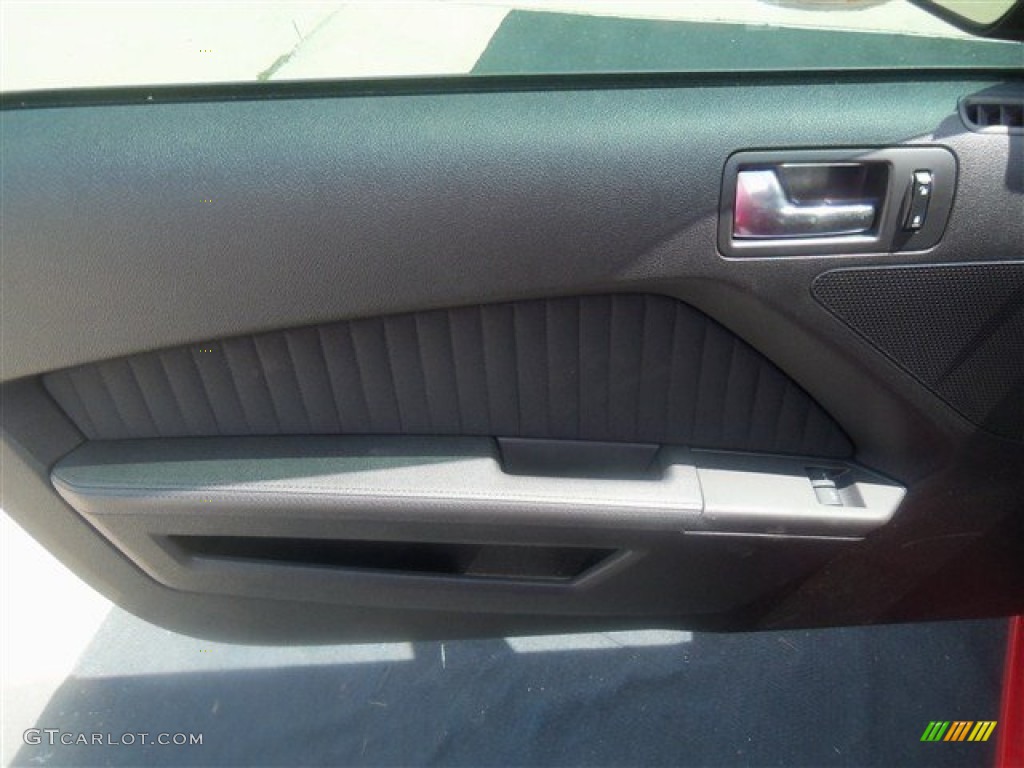 2013 Ford Mustang Boss 302 Charcoal Black/Recaro Sport Seats Door Panel Photo #68420768