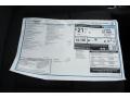 2013 Volkswagen Tiguan S Window Sticker