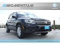 Deep Black Metallic - Tiguan S Photo No. 1