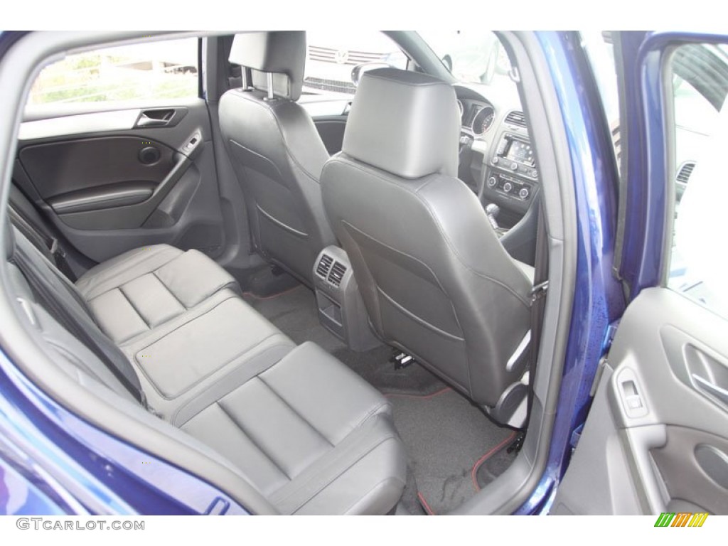 Titan Black Interior 2013 Volkswagen GTI 4 Door Autobahn Edition Photo #68421830