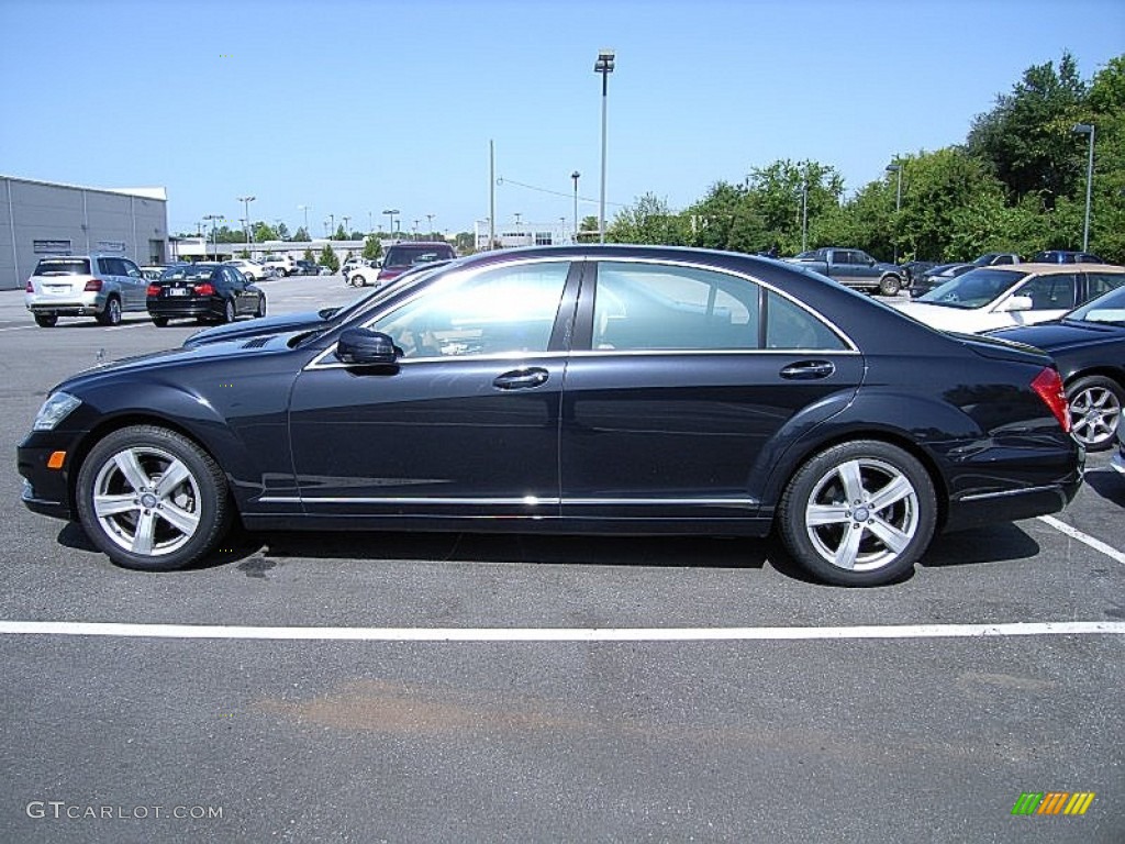 2010 S 550 Sedan - Majestic Black Metallic / Cashmere/Savanna photo #1