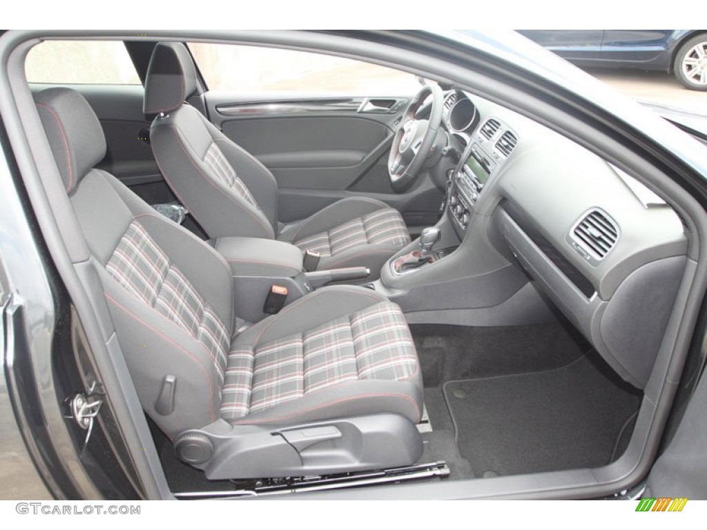 Interlagos Plaid Cloth Interior 2013 Volkswagen GTI 2 Door Photo #68422262