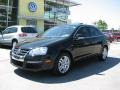 2007 Black Volkswagen Jetta Wolfsburg Edition Sedan  photo #1