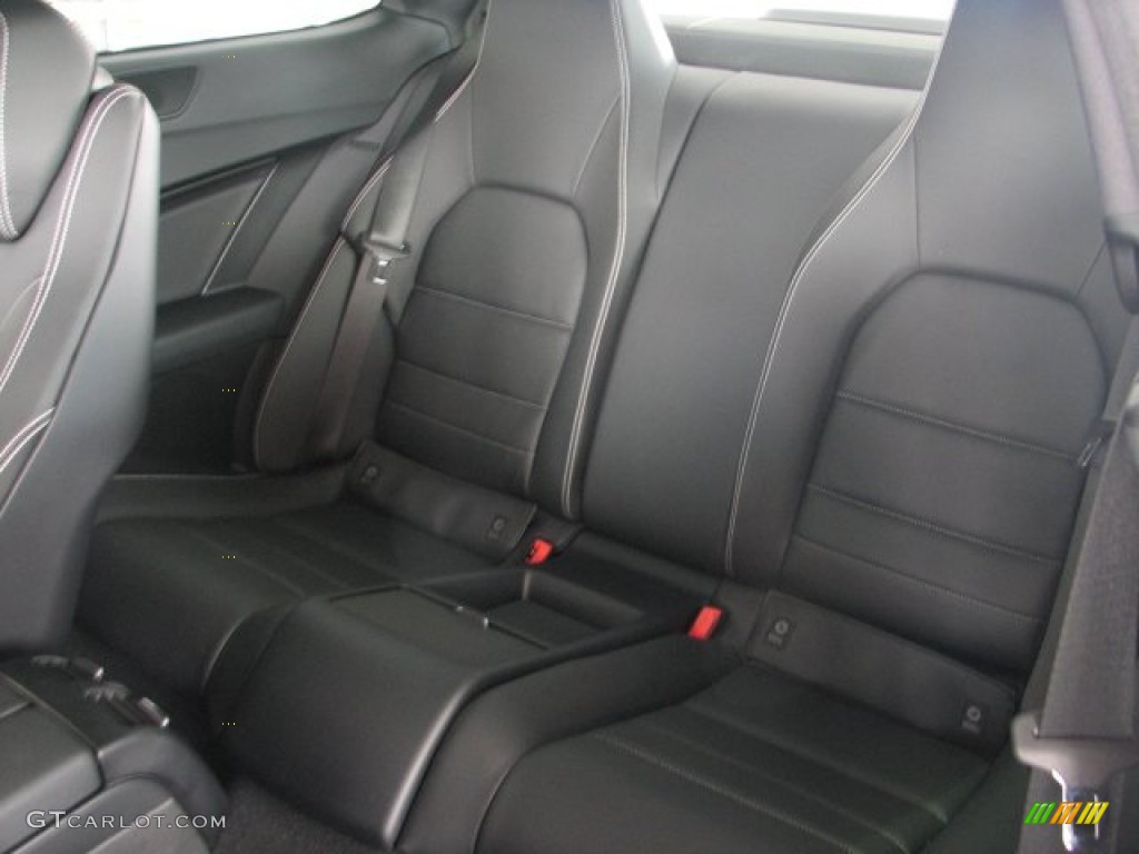Black Interior 2013 Mercedes-Benz C 350 4Matic Coupe Photo #68423921