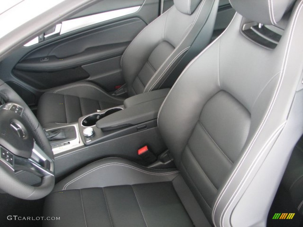 Black Interior 2013 Mercedes-Benz C 350 4Matic Coupe Photo #68423927