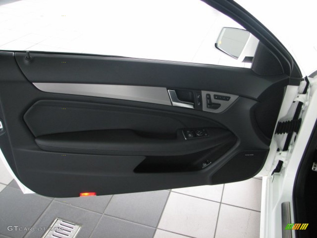 2013 Mercedes-Benz C 350 4Matic Coupe Black Door Panel Photo #68423938