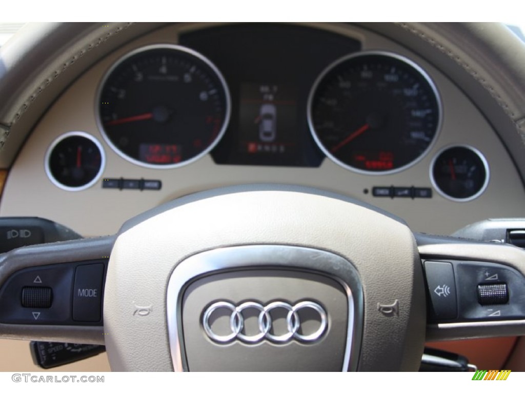 2008 A4 2.0T Cabriolet - Brilliant Black / Beige photo #19