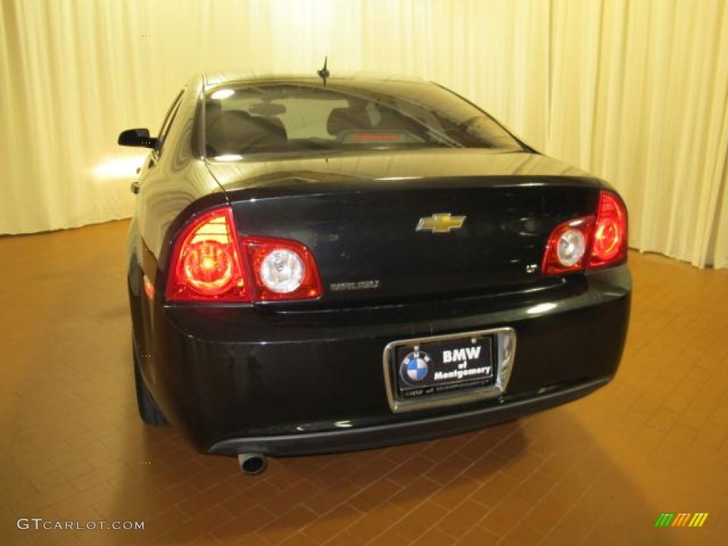 2008 Malibu LT Sedan - Black Granite Metallic / Ebony photo #7