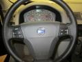 2006 Volvo S40 Dark Beige/Quartz Interior Steering Wheel Photo