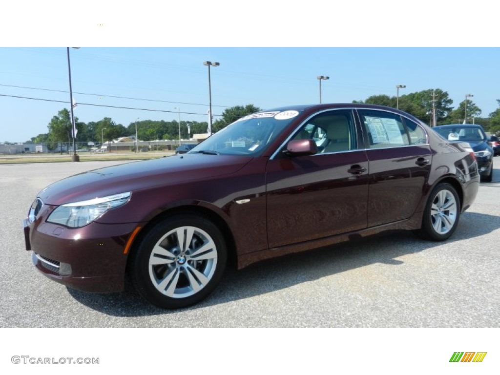 Barbera Red Metallic 2009 BMW 5 Series 528i Sedan Exterior Photo #68424803