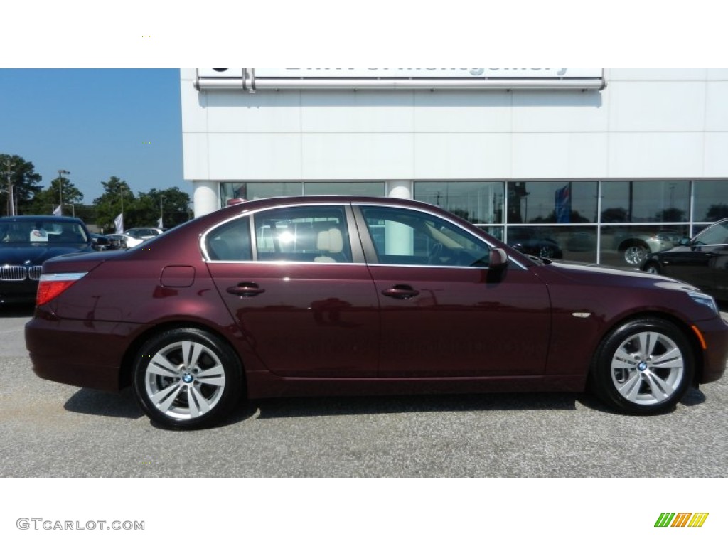 Barbera Red Metallic 2009 BMW 5 Series 528i Sedan Exterior Photo #68424821