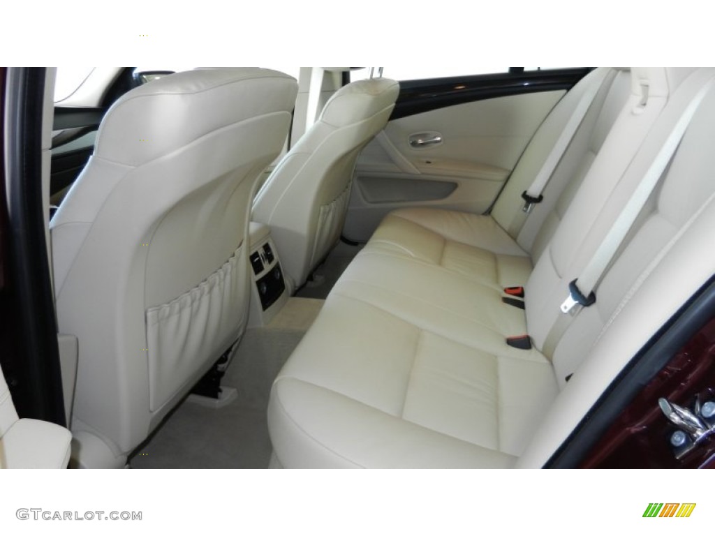 2009 BMW 5 Series 528i Sedan Rear Seat Photos