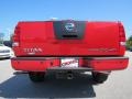 2011 Red Alert Nissan Titan Pro-4X Crew Cab 4x4  photo #5