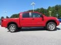 2011 Red Alert Nissan Titan Pro-4X Crew Cab 4x4  photo #7