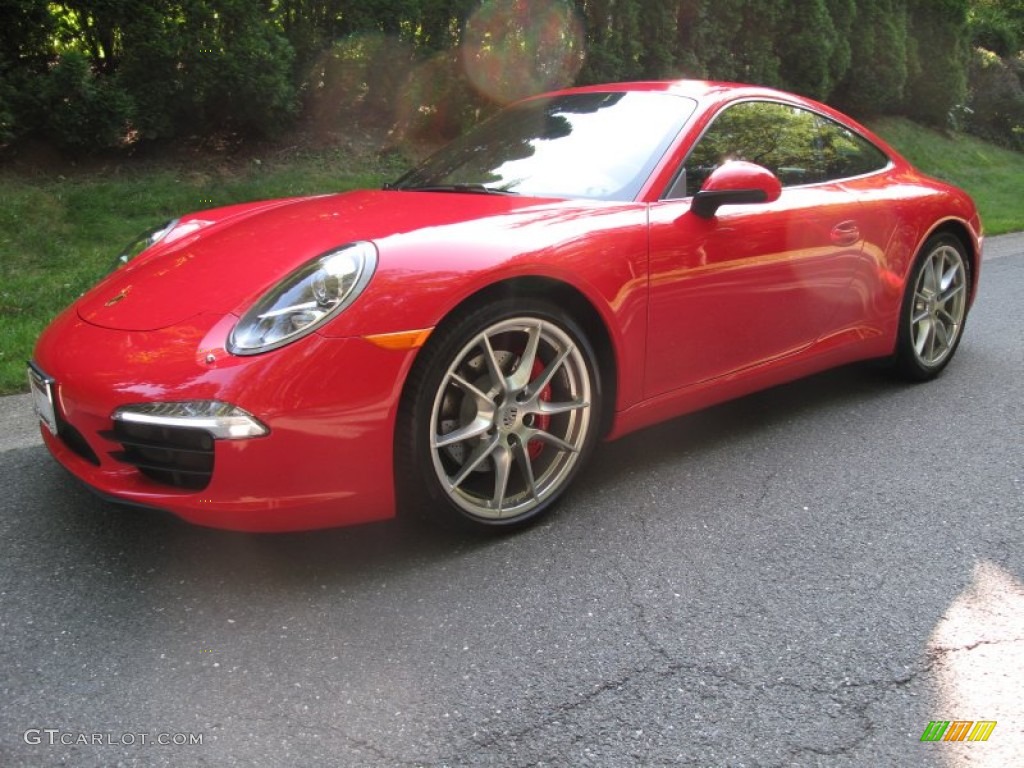 Guards Red 2012 Porsche New 911 Carrera S Coupe Exterior Photo #68426018