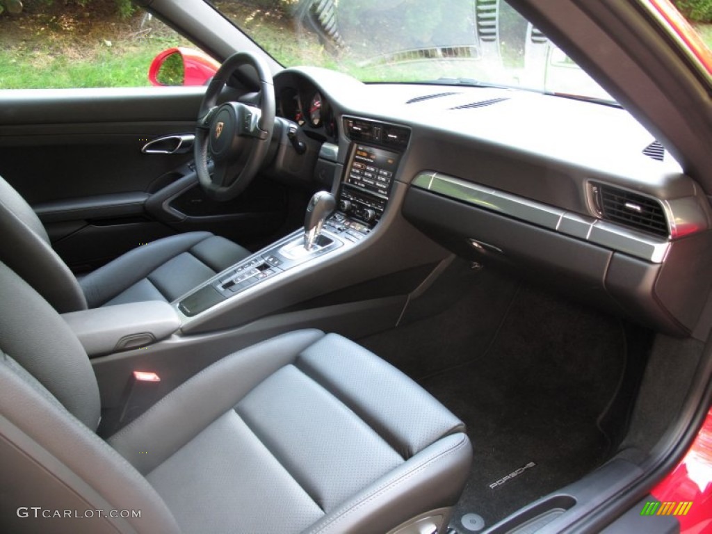 2012 Porsche New 911 Carrera S Coupe Black Dashboard Photo #68426120