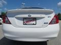 2012 Fresh Powder White Nissan Versa 1.6 SV Sedan  photo #4