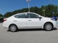 2012 Fresh Powder White Nissan Versa 1.6 SV Sedan  photo #6