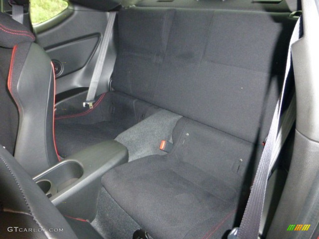 Black/Red Accents Interior 2013 Scion FR-S Sport Coupe Photo #68427356