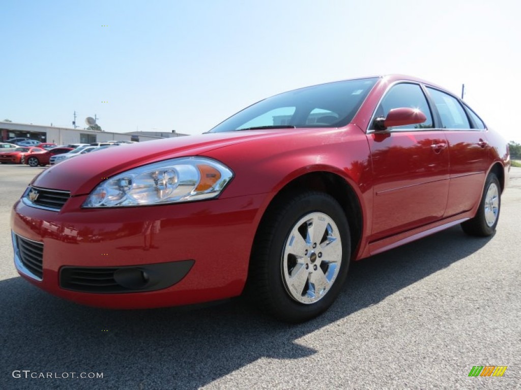2011 Impala LT - Victory Red / Ebony photo #3