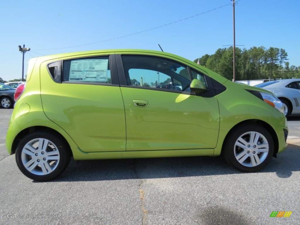 Jalapeno (Green) 2013 Chevrolet Spark LT Exterior Photo #68428430