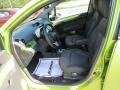Green/Green 2013 Chevrolet Spark LT Interior Color