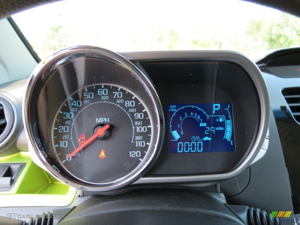 2013 Chevrolet Spark LT Gauges Photo #68428502