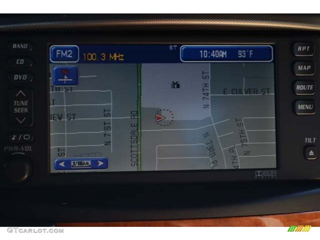 2008 Cadillac XLR Roadster Navigation Photo #68428691