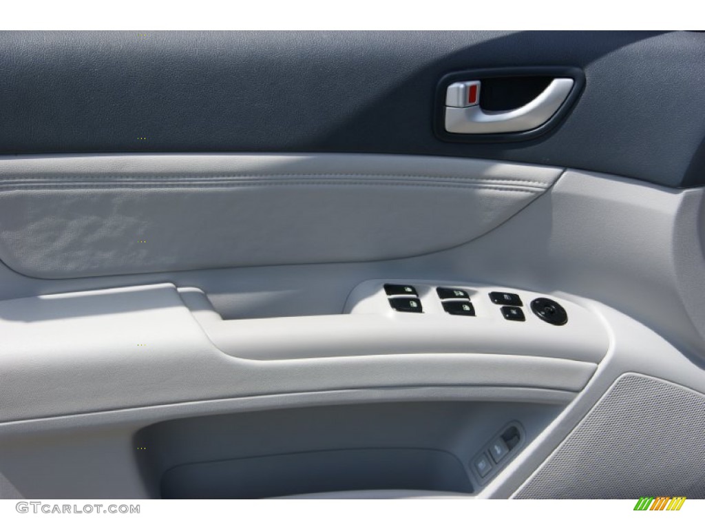 2007 Sonata Limited V6 - Bright Silver / Gray photo #9