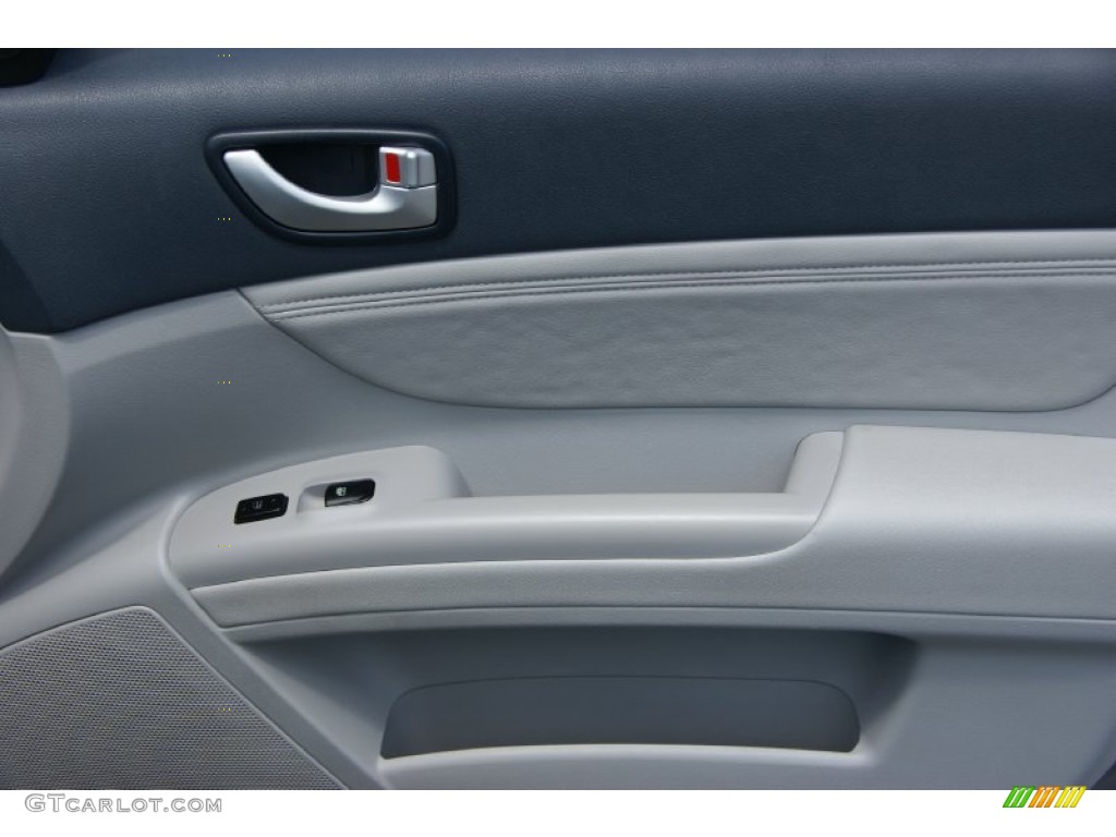 2007 Sonata Limited V6 - Bright Silver / Gray photo #21